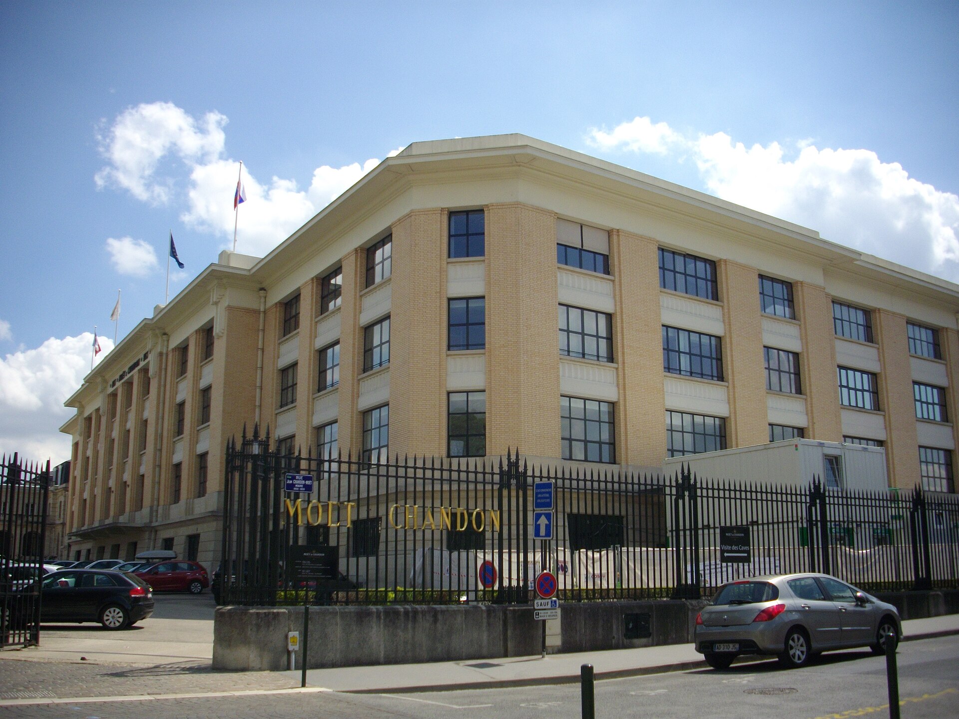 Épernay in the Champagne region